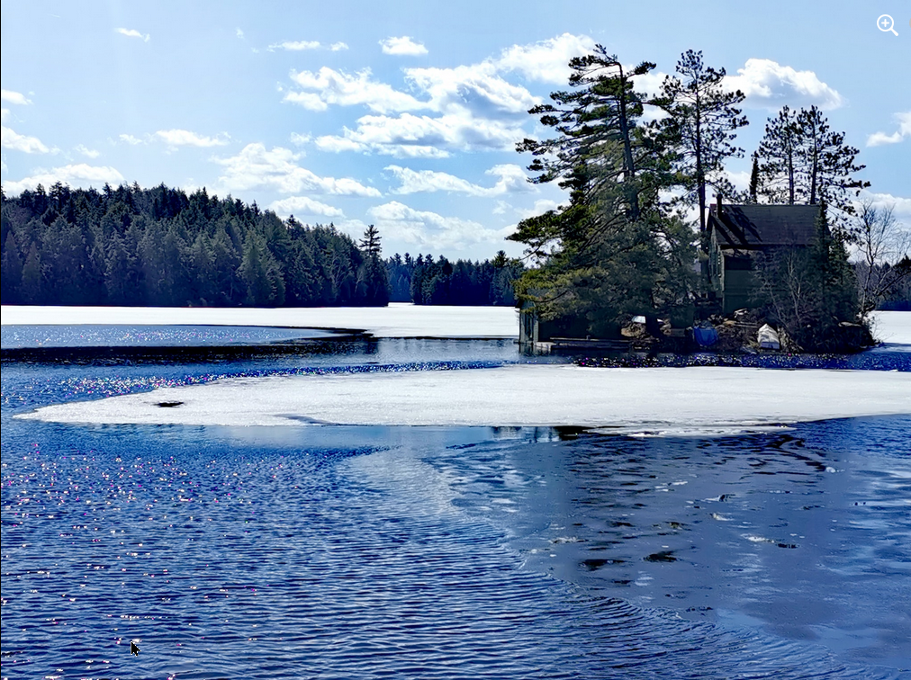 Breezy Pines Island, Cache Lake, Algonquin Park, Ontario, Canada